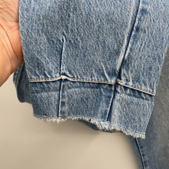 We the free Marion high waist woman boho trendy distressed ankle jogger Jean. 27 - Picture 5 of 9